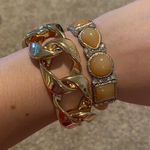 Two (2) Statement Bracelets